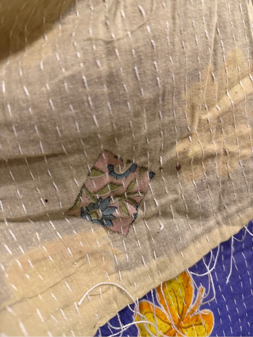Reversible Kantha High-Low Top - Picture 11 of 13